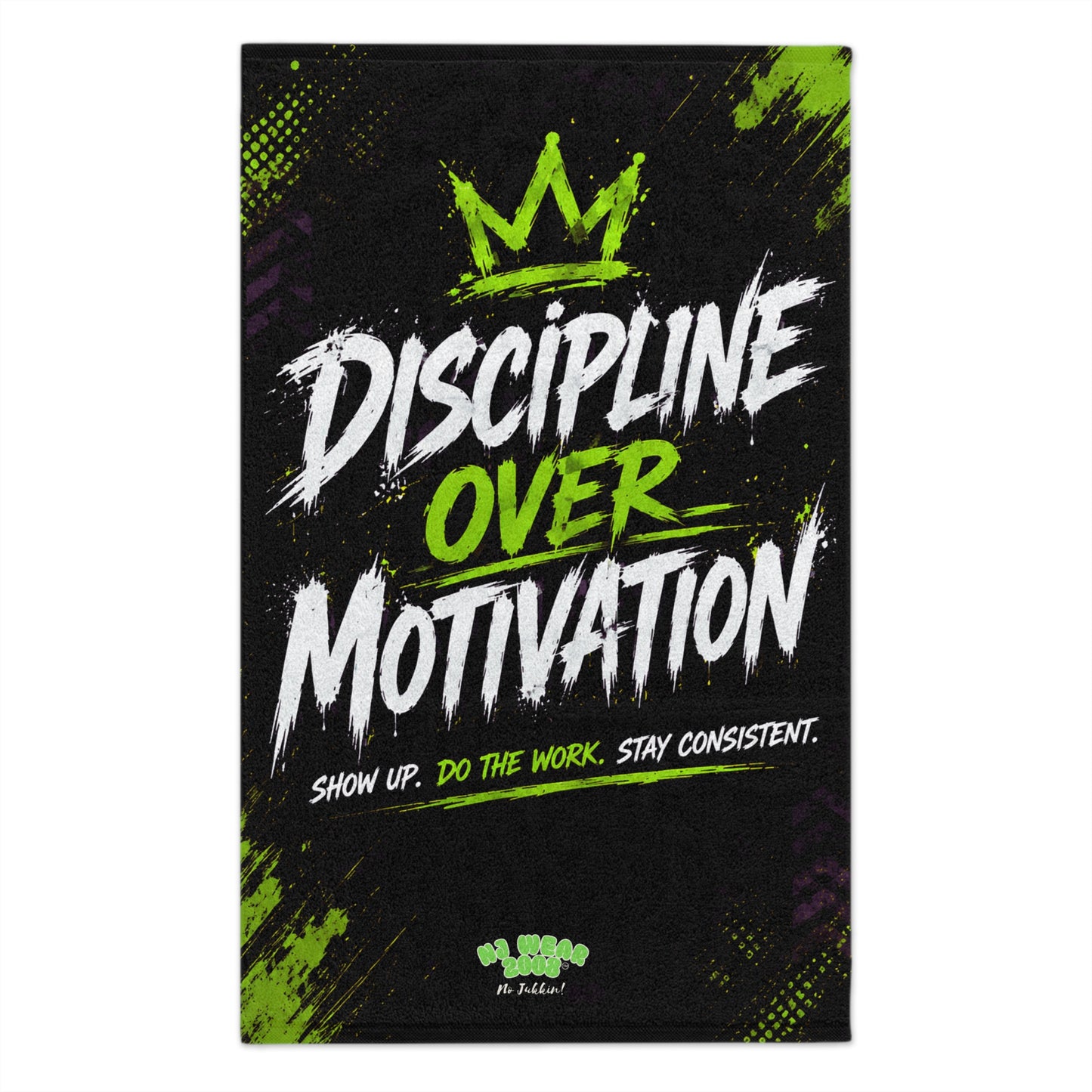 Discipline Gym Towel -Athlete Approved