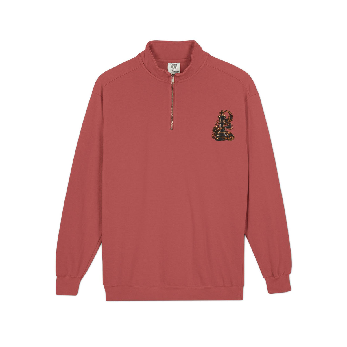 Bronzed Chocolate Kings Quarter-Zip Sweatshirt