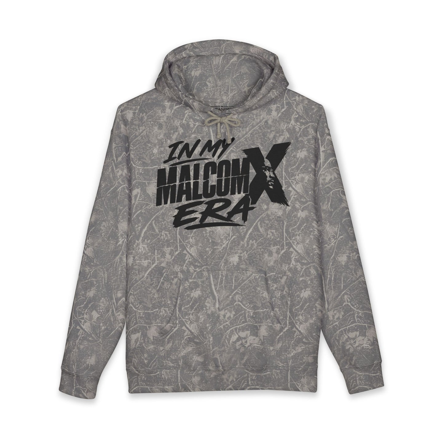Malcolm X Graphic Hoodie — Iconic Civil Rights Portrait Sweatshirt