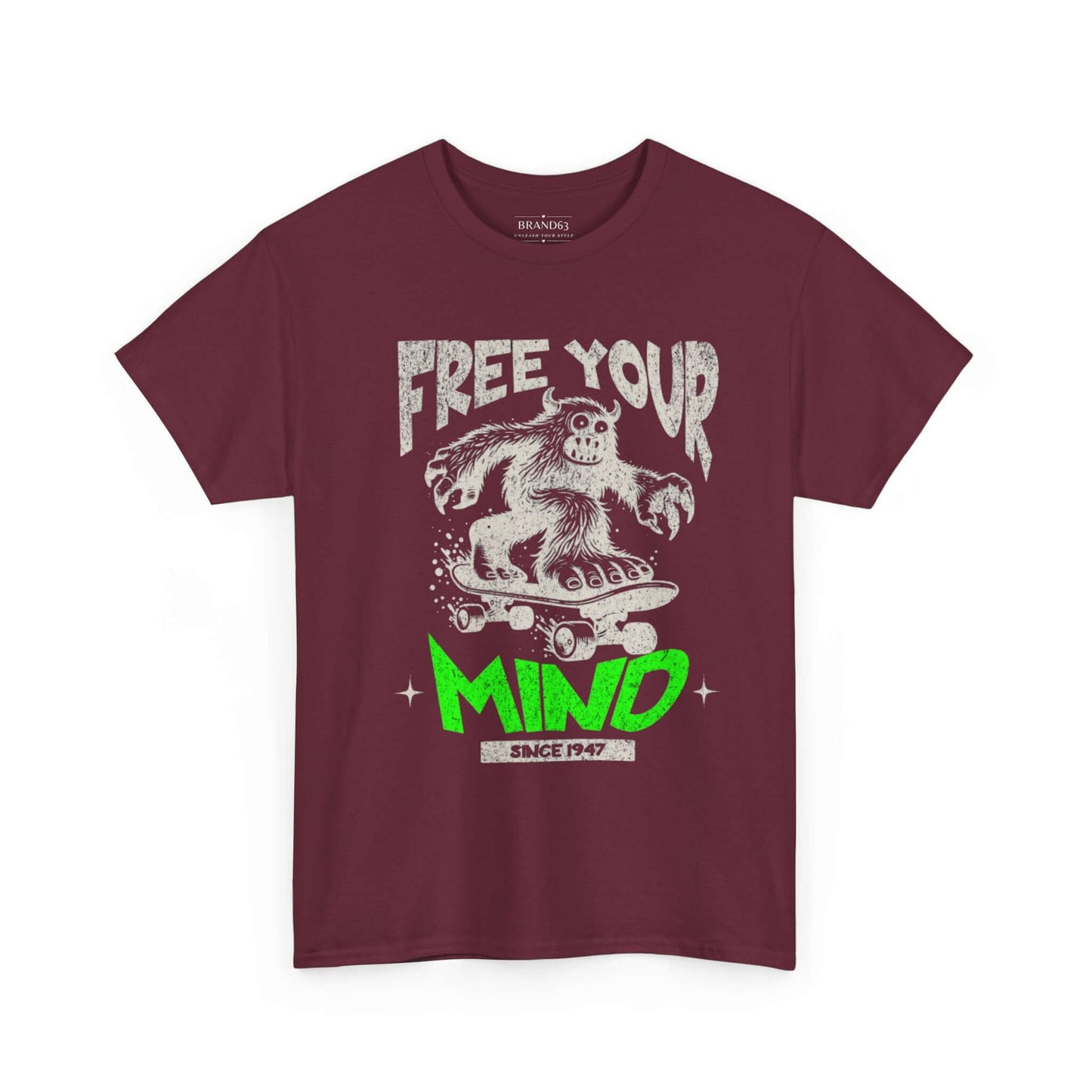 1947 Free Your Mind Cotton Tee | Best Deals & Free Shipping | Best Deals & Free Shipping | Best Deals & Free Shipping, Brand63