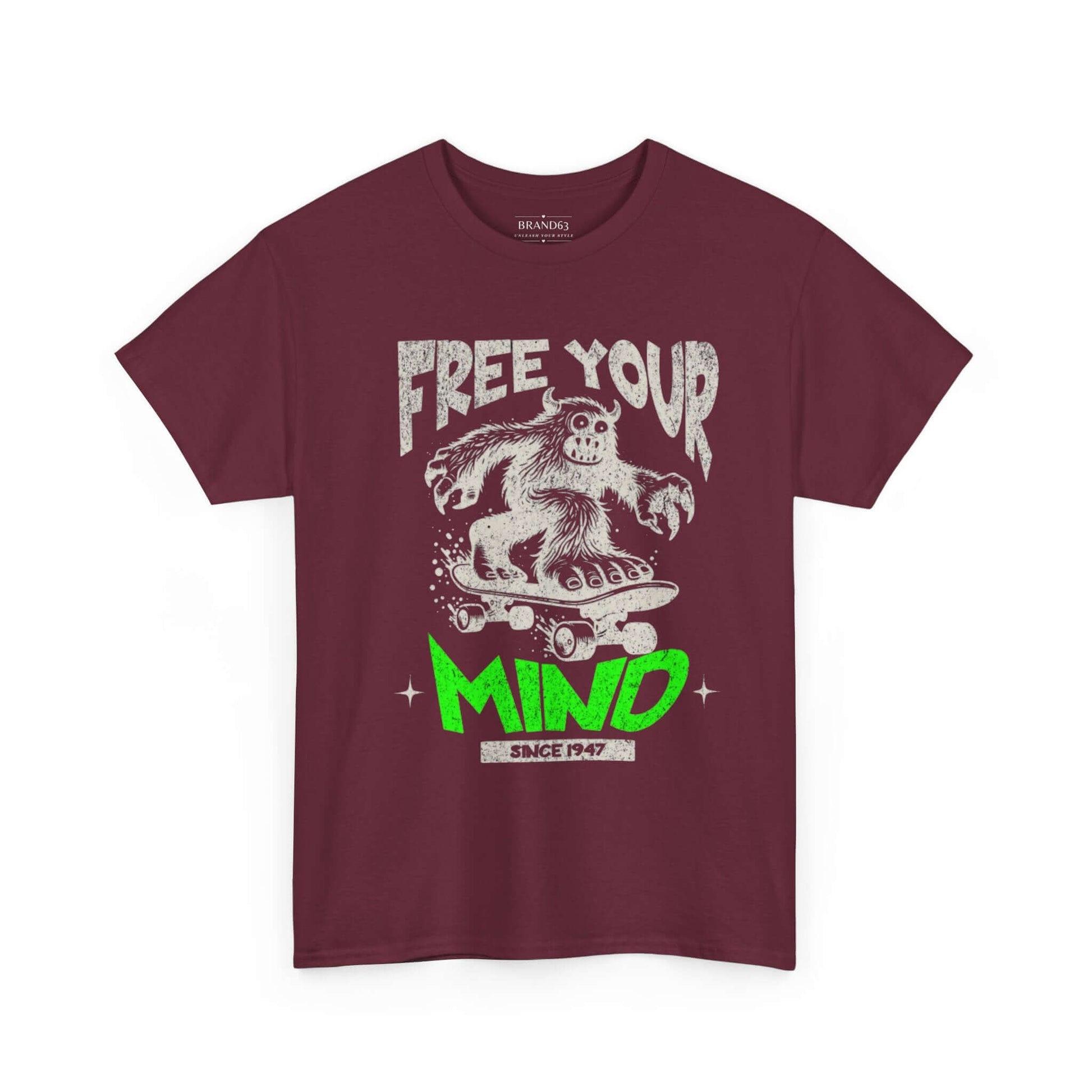 1947 Free Your Mind Cotton Tee | Best Deals & Free Shipping | Best Deals & Free Shipping | Best Deals & Free Shipping, Brand63