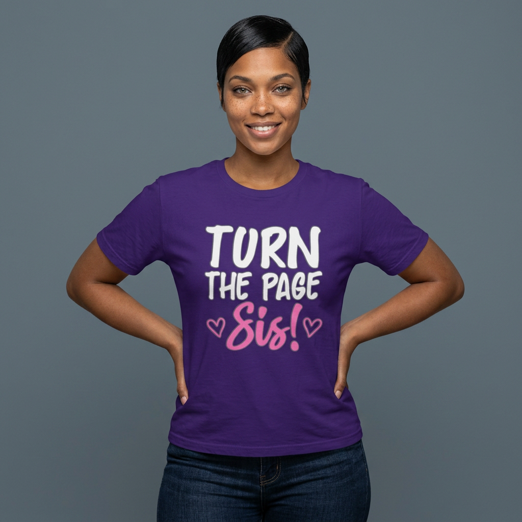 "Turn The Page Sis" Exclusive Tee
