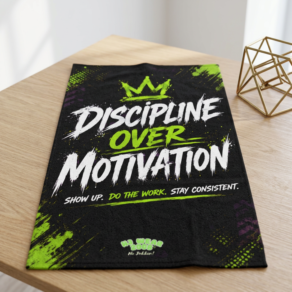 Discipline Gym Towel -Athlete Approved