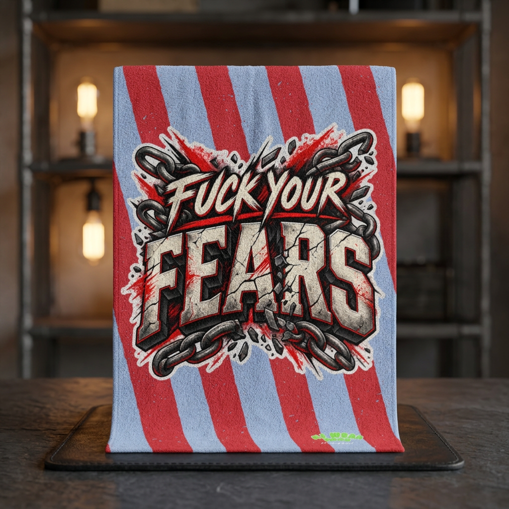 No Fear Gym Towel -Athlete Approved
