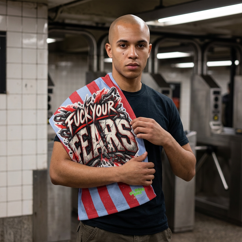 No Fear Gym Towel -Athlete Approved