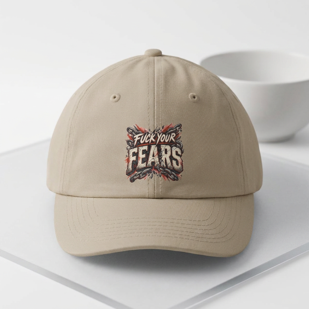 Motivational vintage dad cap streetwear hat - view 4