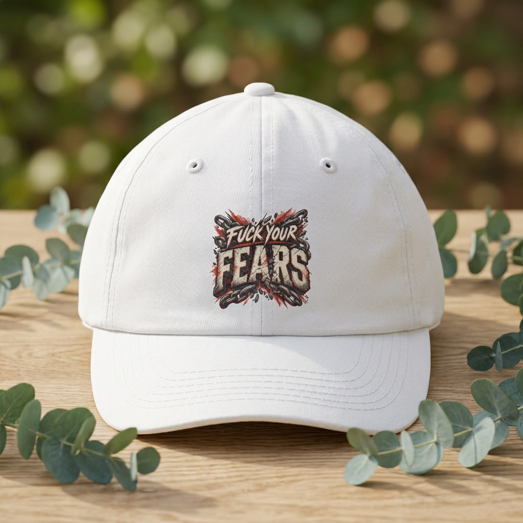Motivational vintage dad cap streetwear hat - view 3