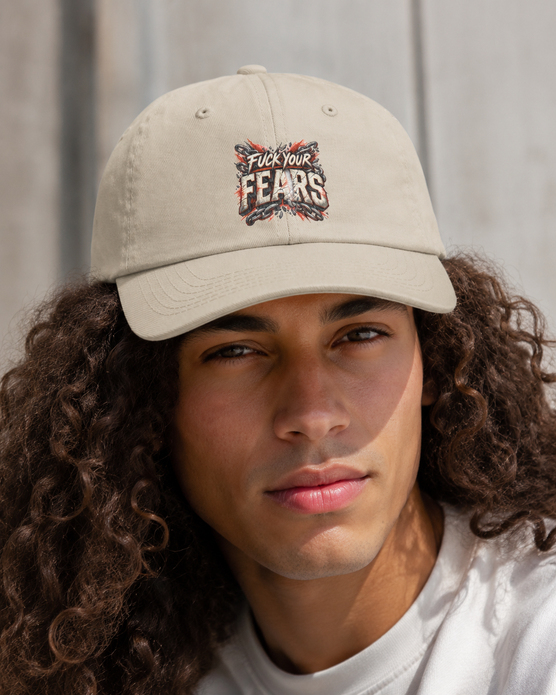 Motivational vintage dad cap streetwear hat - view 2