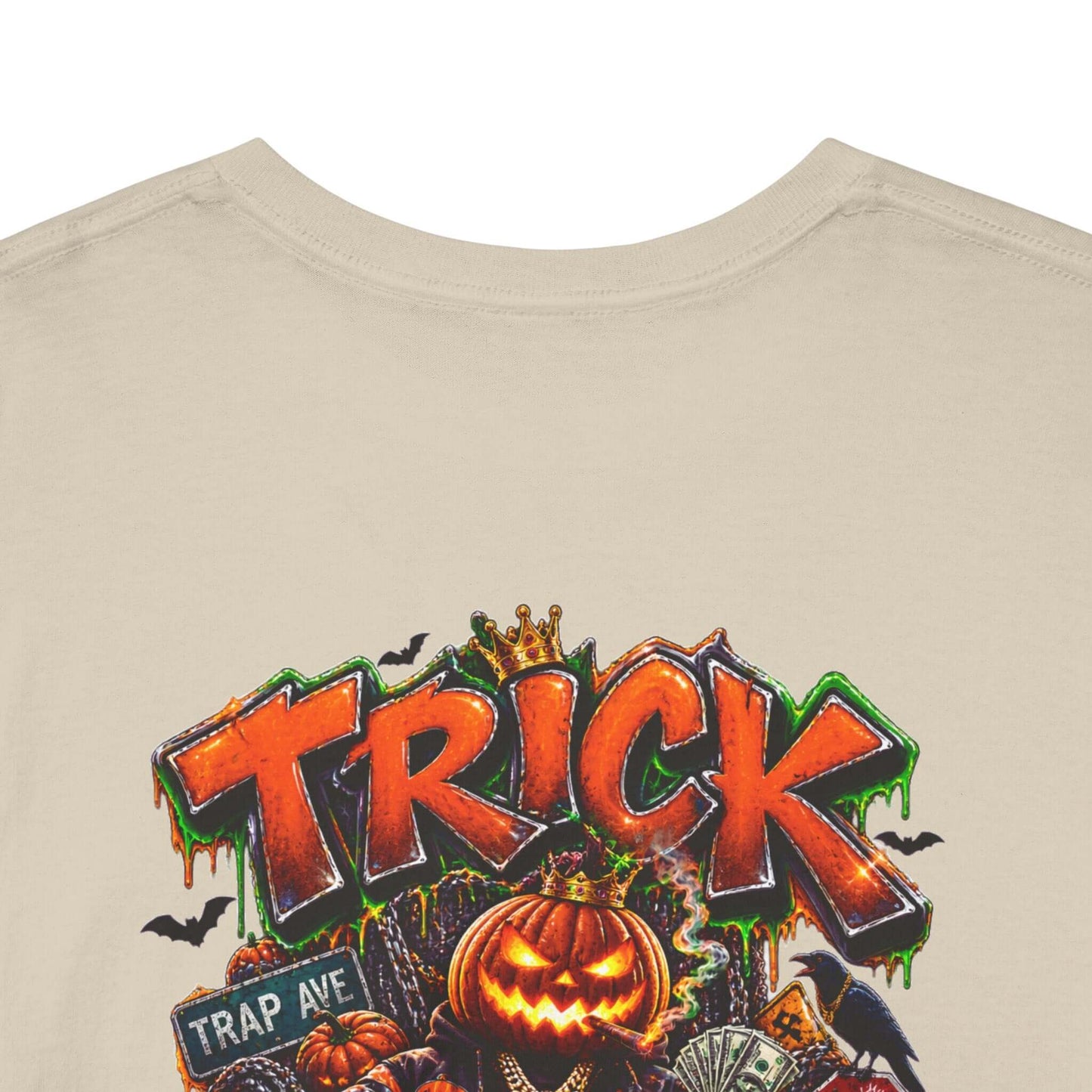 Halloween Trick or Trap Urban Streetwear T-Shirt