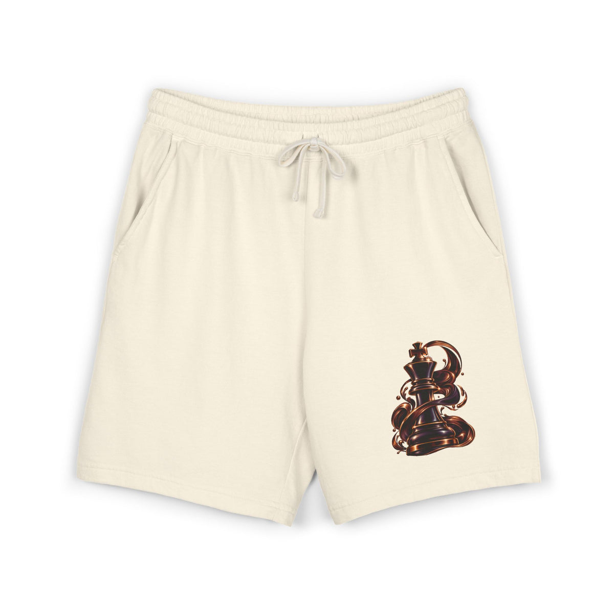 Bronze Chocolate Vibe Fleece Relaxed Sweat Shorts