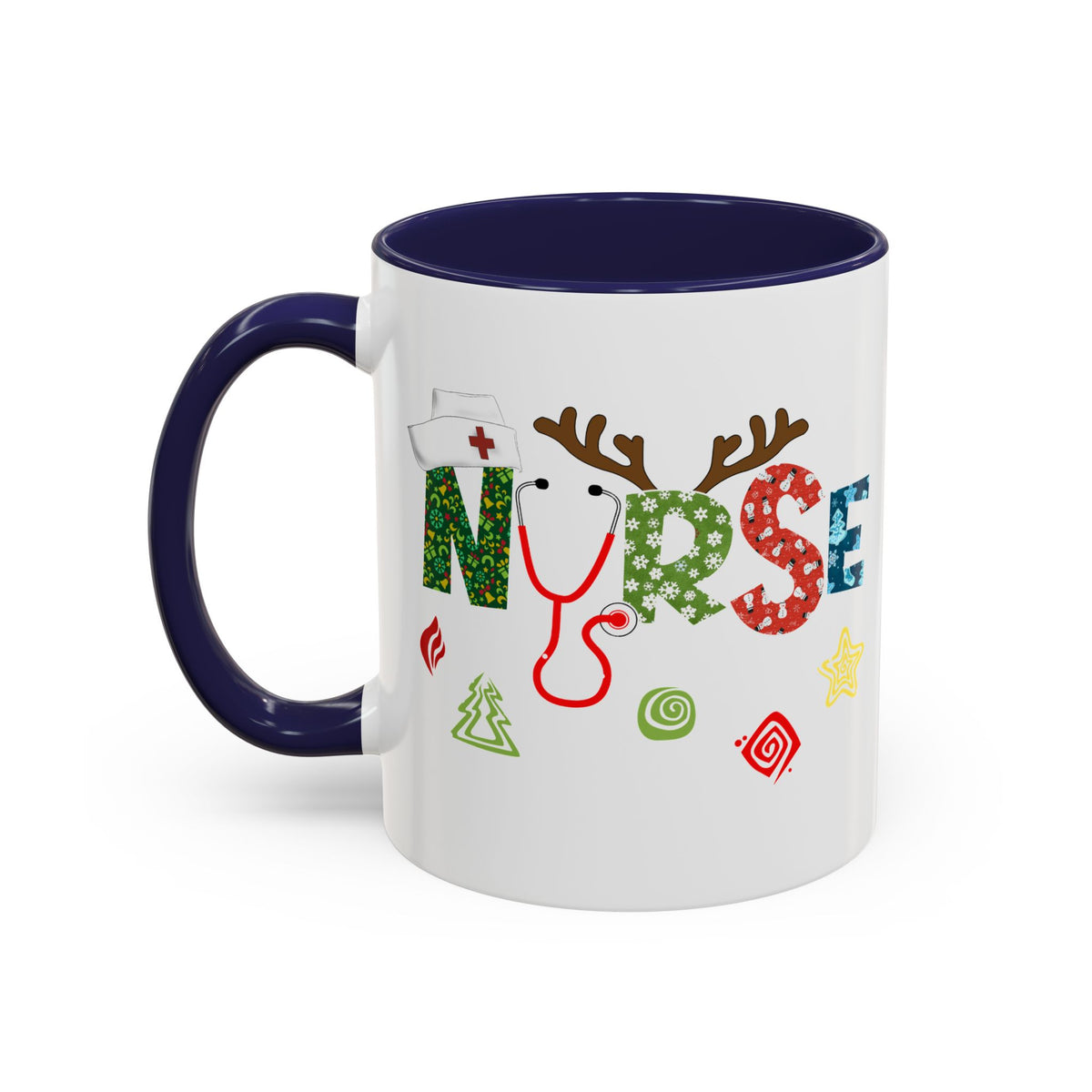 Nurse Christmas Coffee Mug