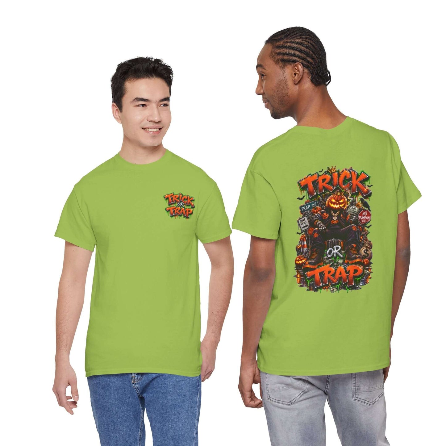 Halloween Trick or Trap Urban Streetwear T-Shirt