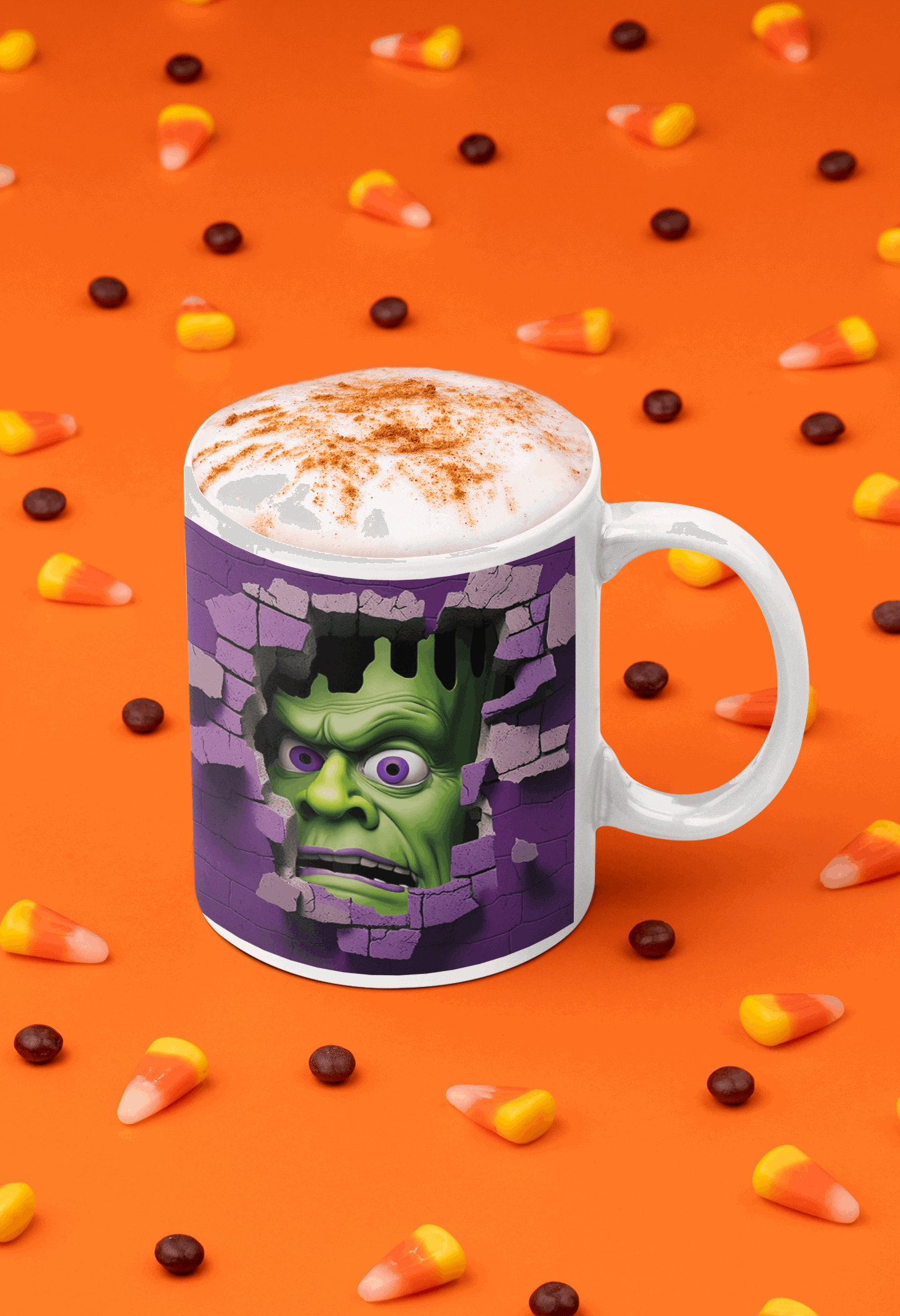 3D Halloween Frankenstein Coffee Mug, Brand63