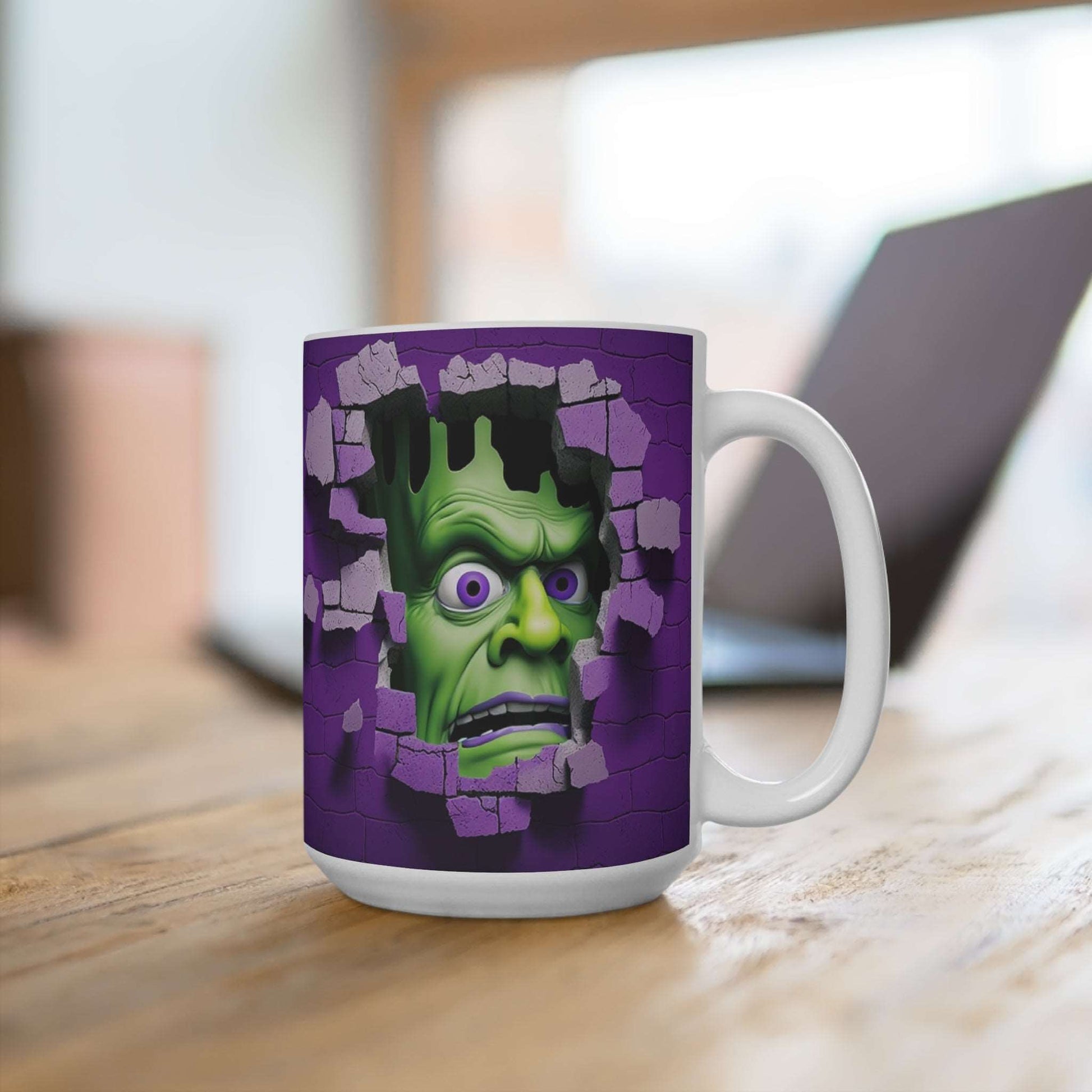 3D Halloween Frankenstein Coffee Mug, Brand63