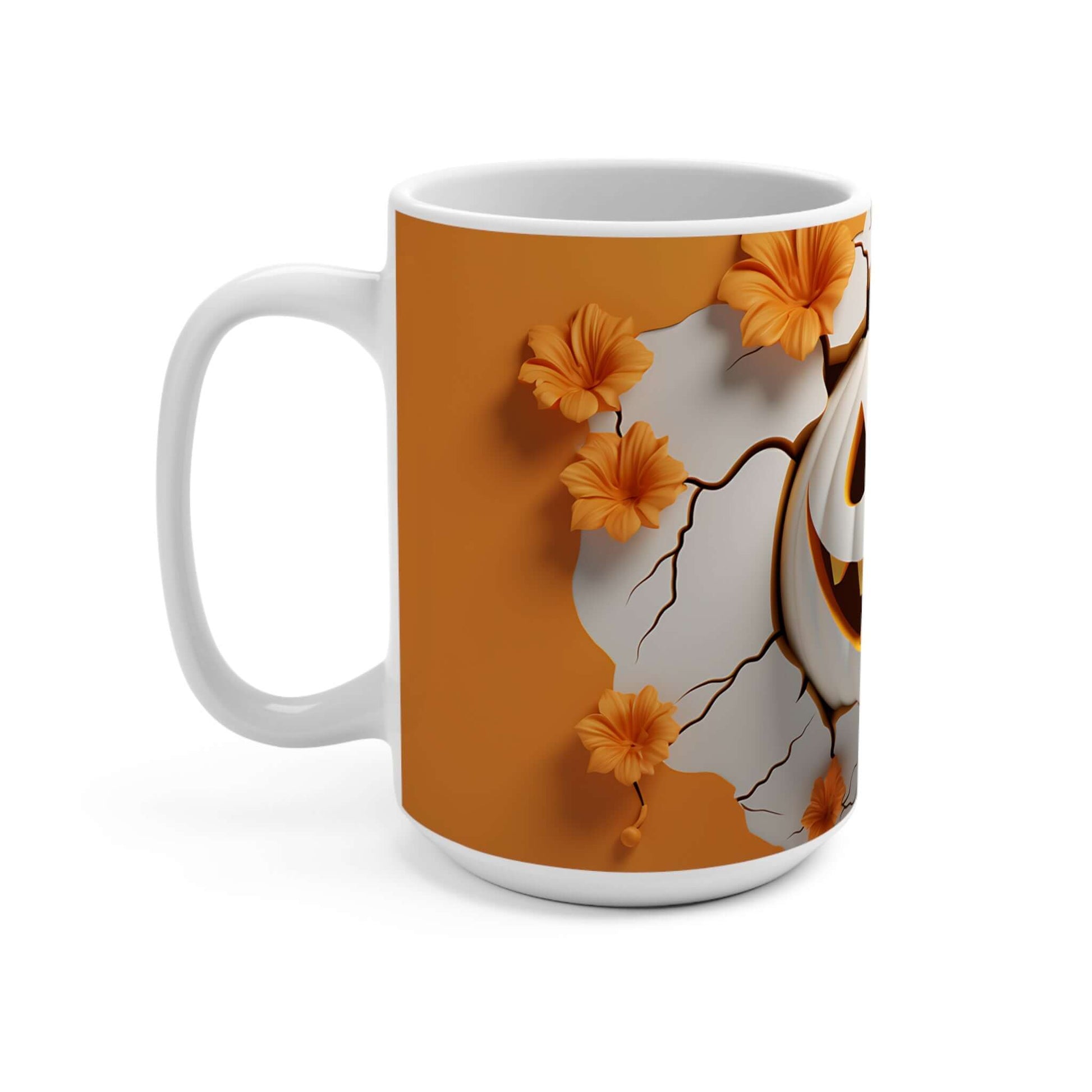 3D Halloween Pumpkin Coffee Mug, Brand63
