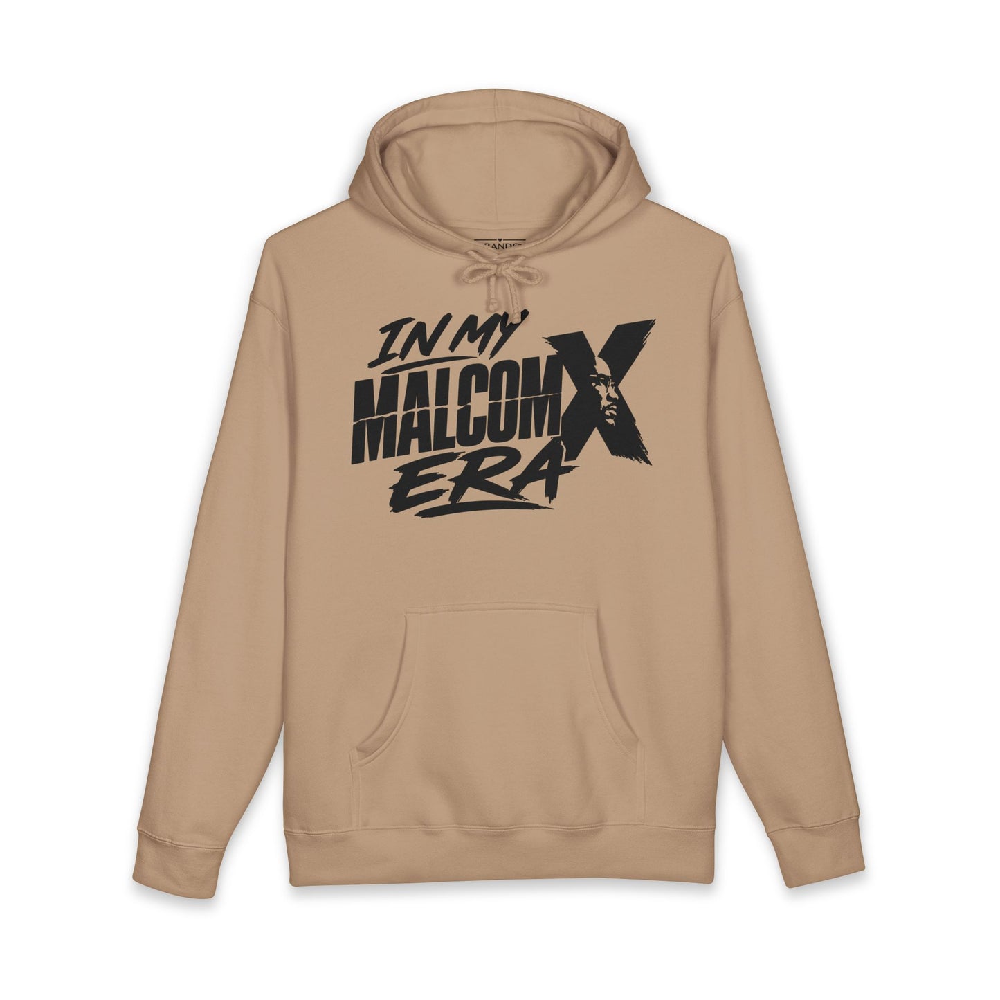 Malcolm X Graphic Hoodie — Iconic Civil Rights Portrait Sweatshirt