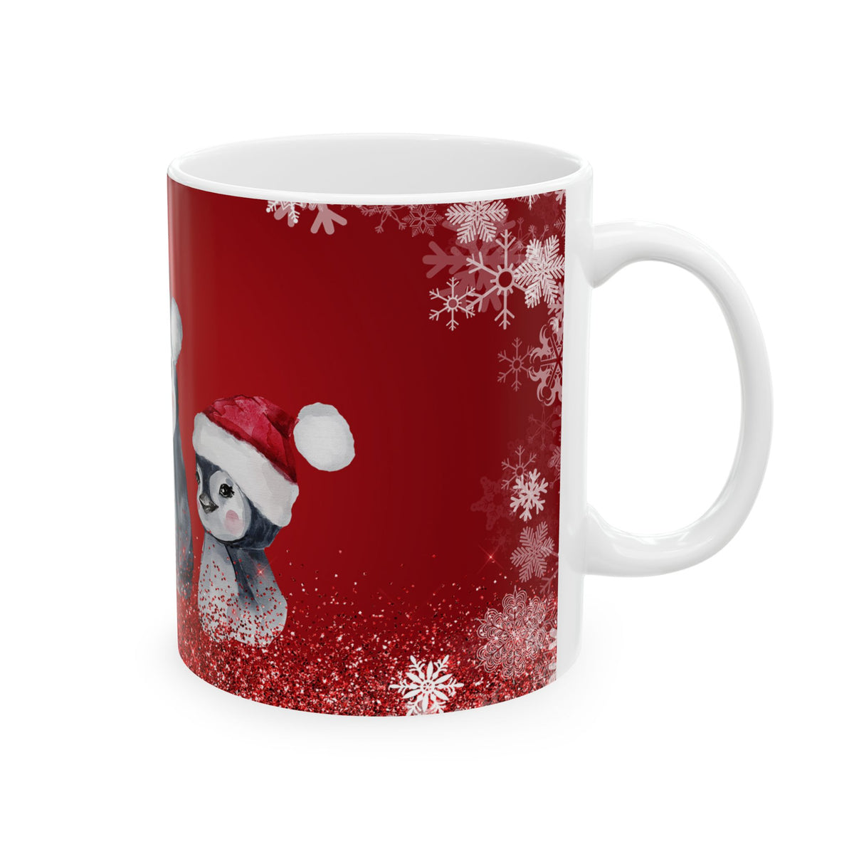 Christmas Penguin Coffee Mug  (11oz & 15oz)
