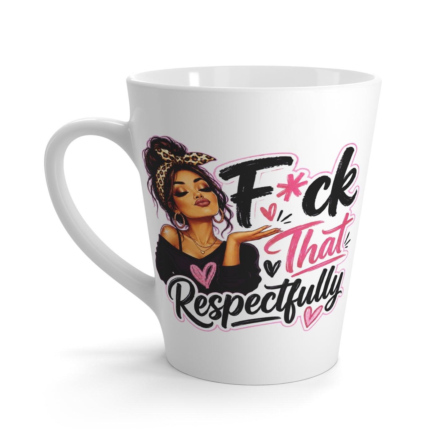 Fuck It! Latte Mug, Sassy Coffee Cup
