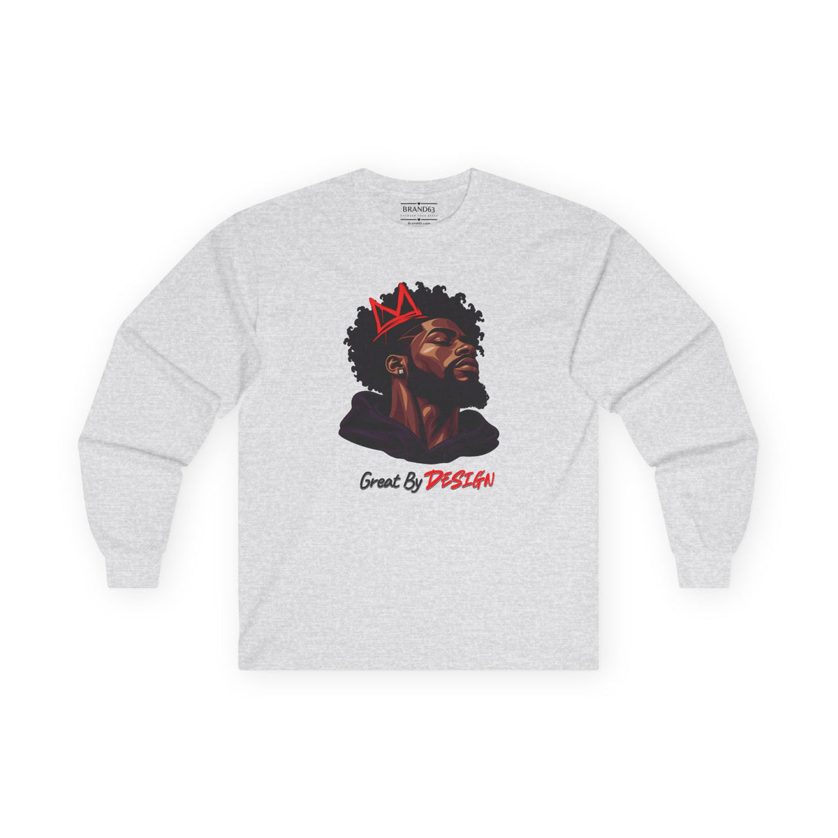 Great King Men's Graphic Long Sleeve Tee