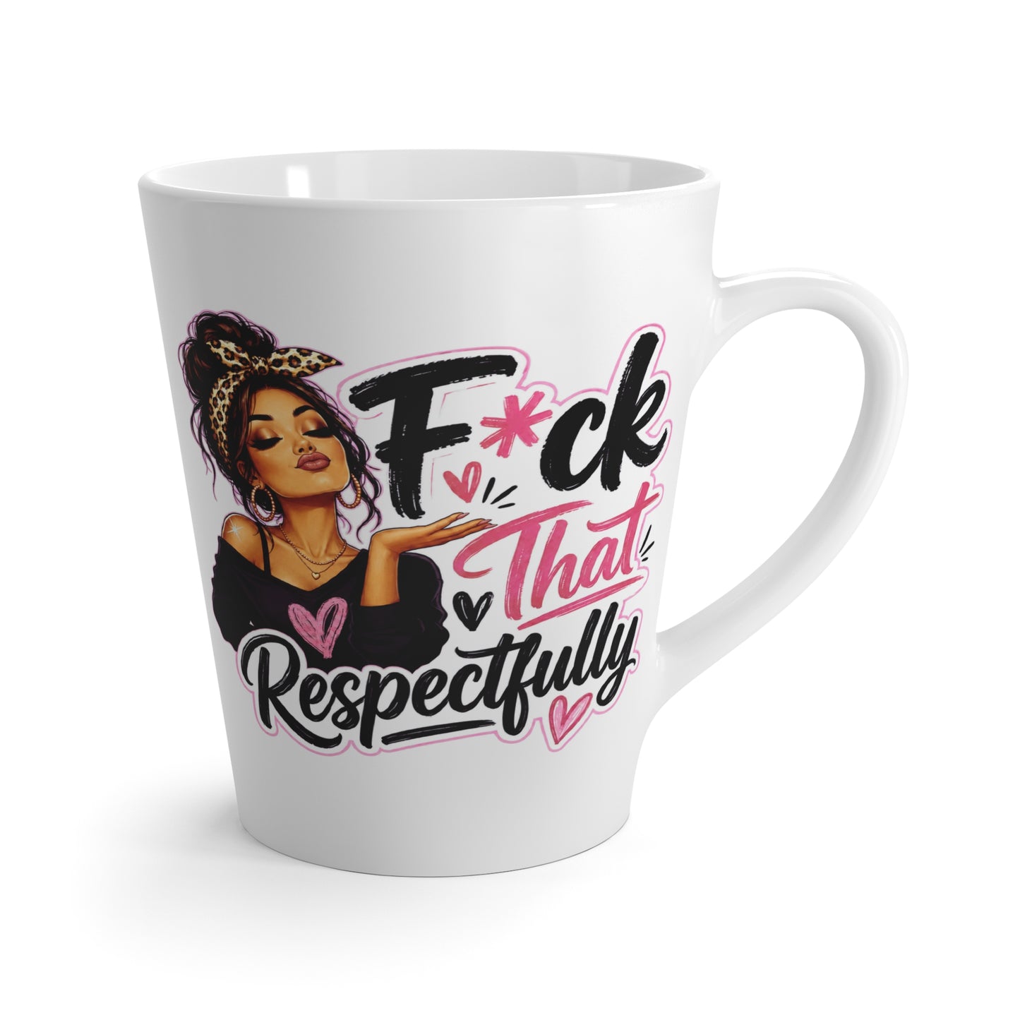 Fuck It! Latte Mug, Sassy Coffee Cup