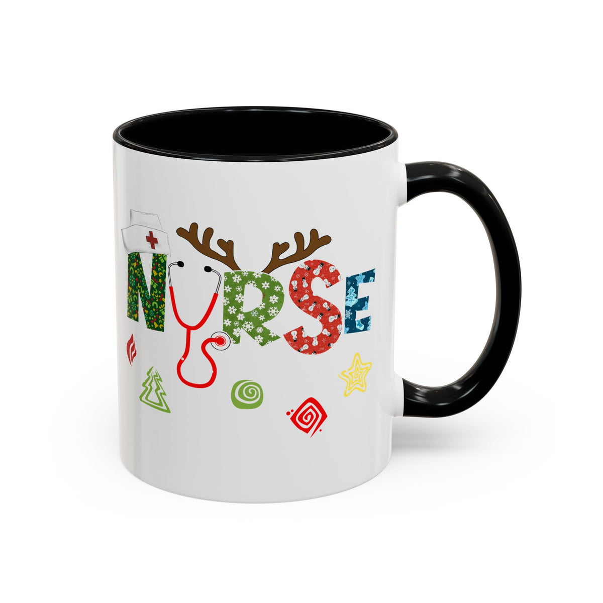 Nurse Christmas Coffee Mug