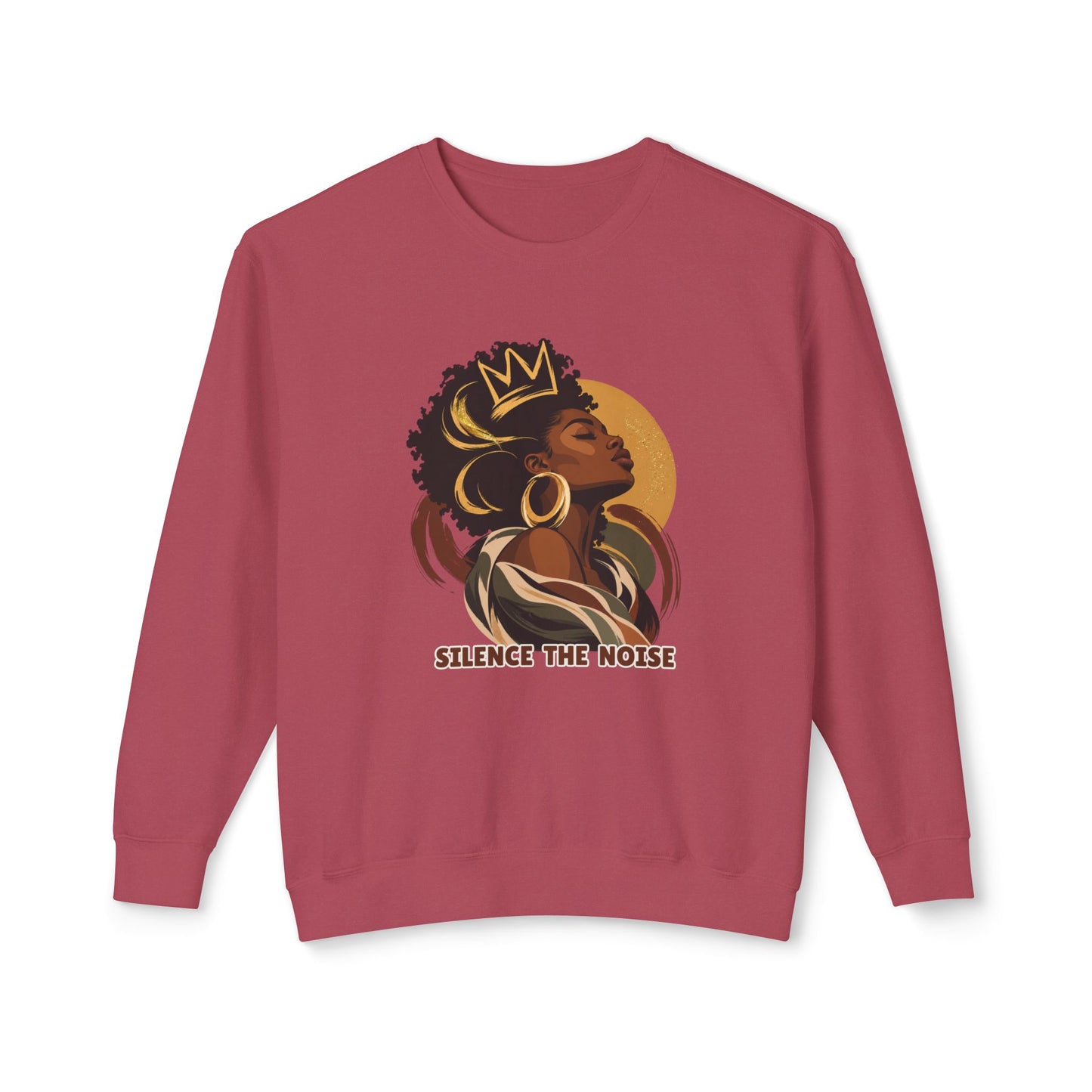 Women's Afrocentric Silence Crewneck Sweatshirt