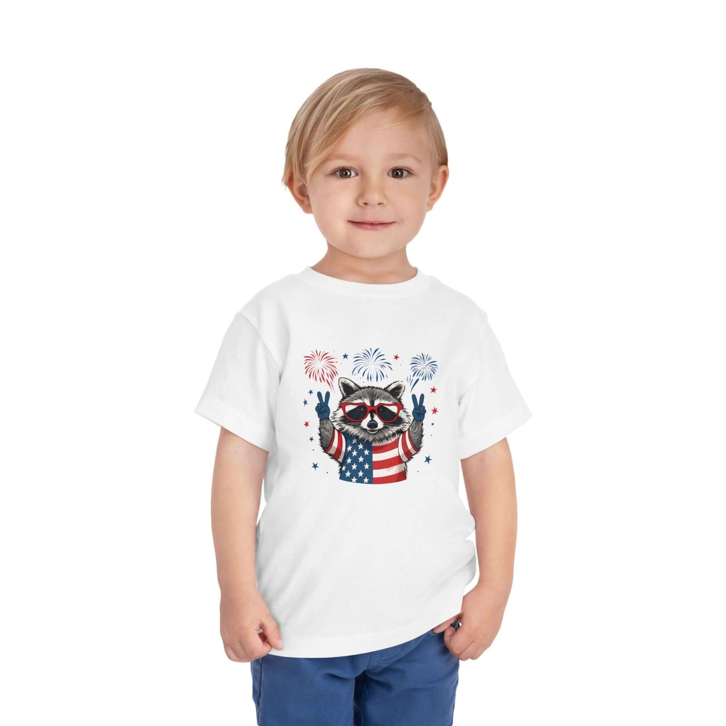 4th Of July Patriotic Toddler Tee, Unisex, Brand63