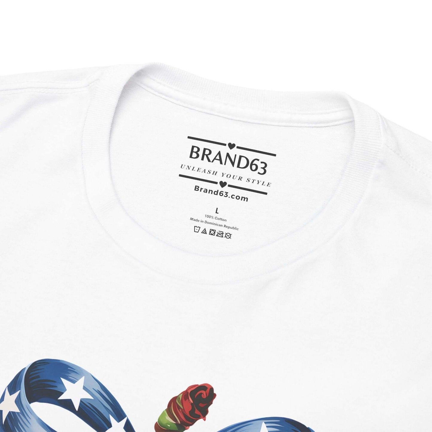 Cherries 4th Of July Women's Patriotic Tee, Brand63