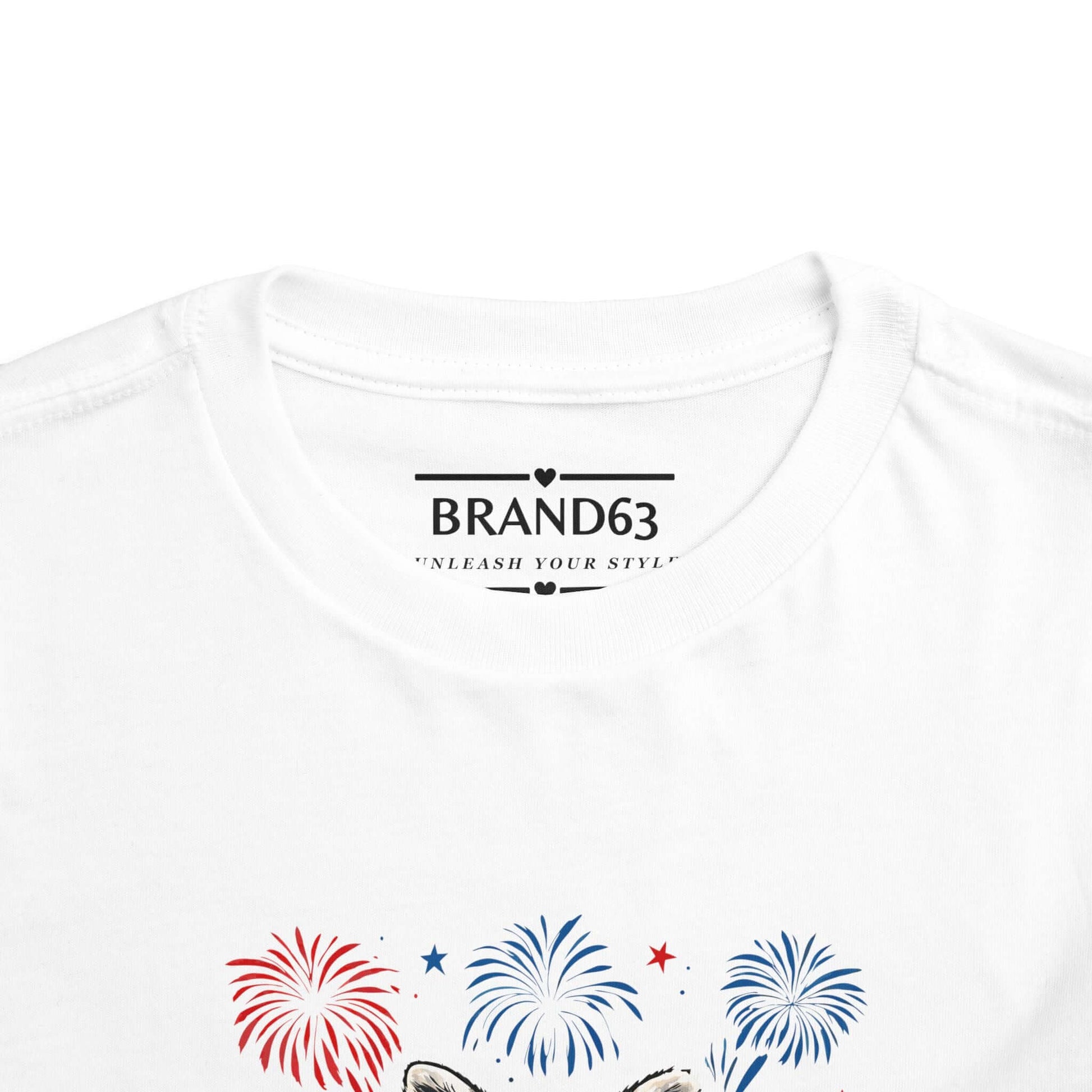 4th Of July Patriotic Toddler Tee, Unisex, Brand63