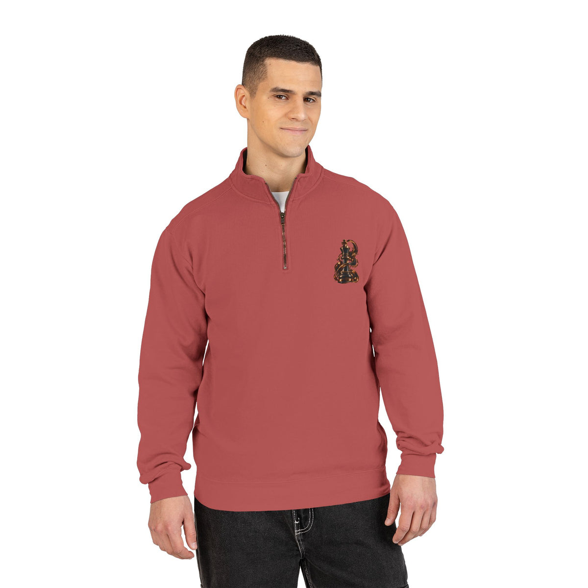 Bronzed Chocolate Kings Quarter-Zip Sweatshirt