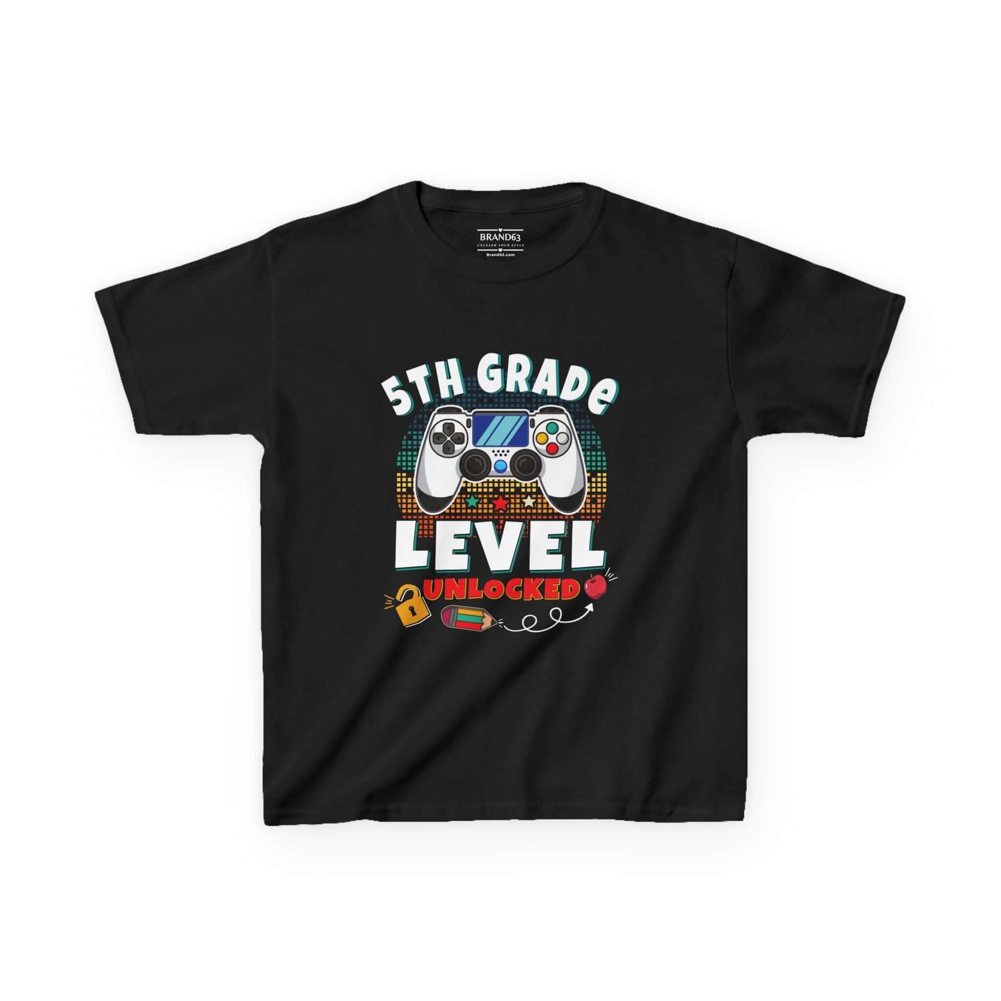 5th Grade Video Game Design Kids Tee, Brand63