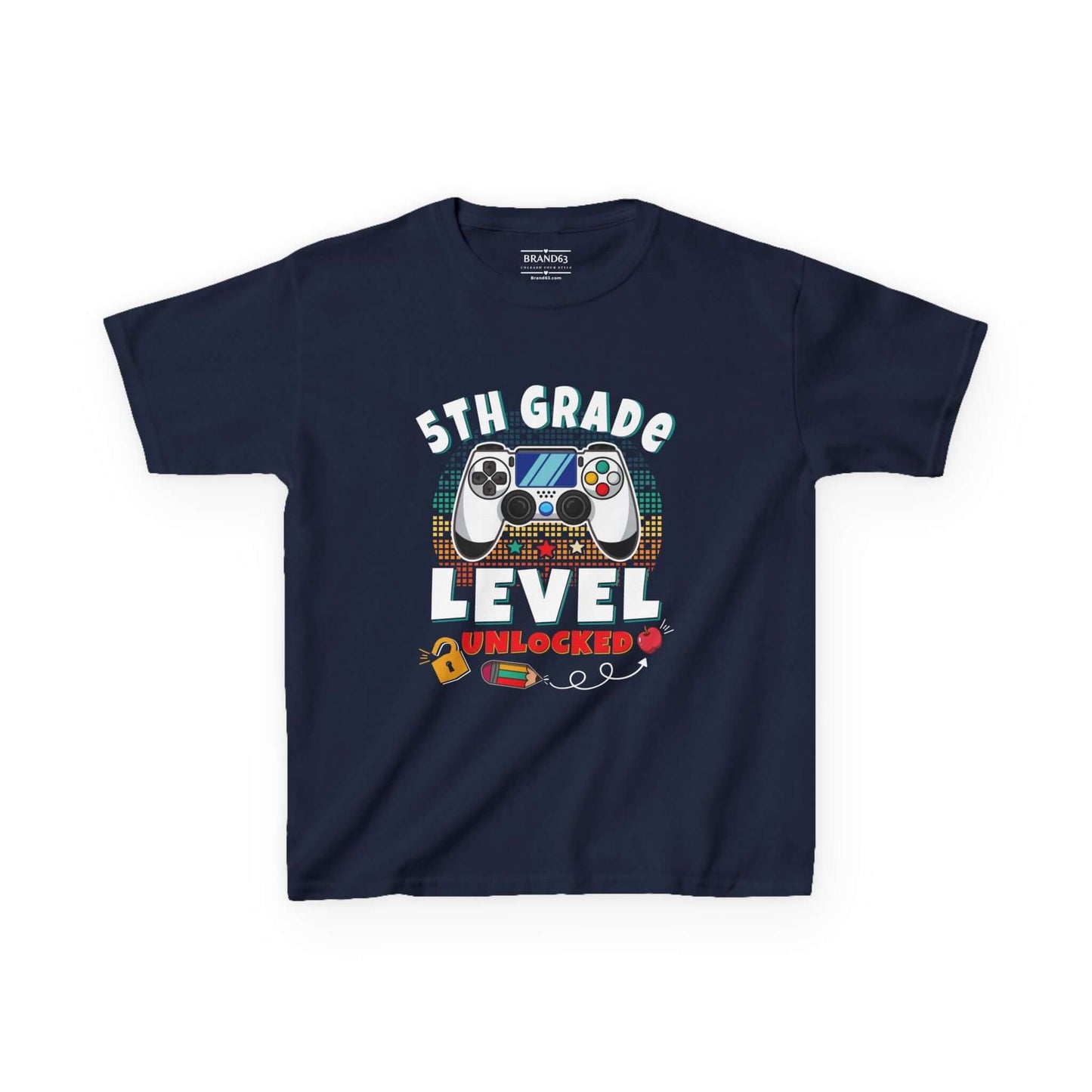 5th Grade Video Game Design Kids Tee, Brand63