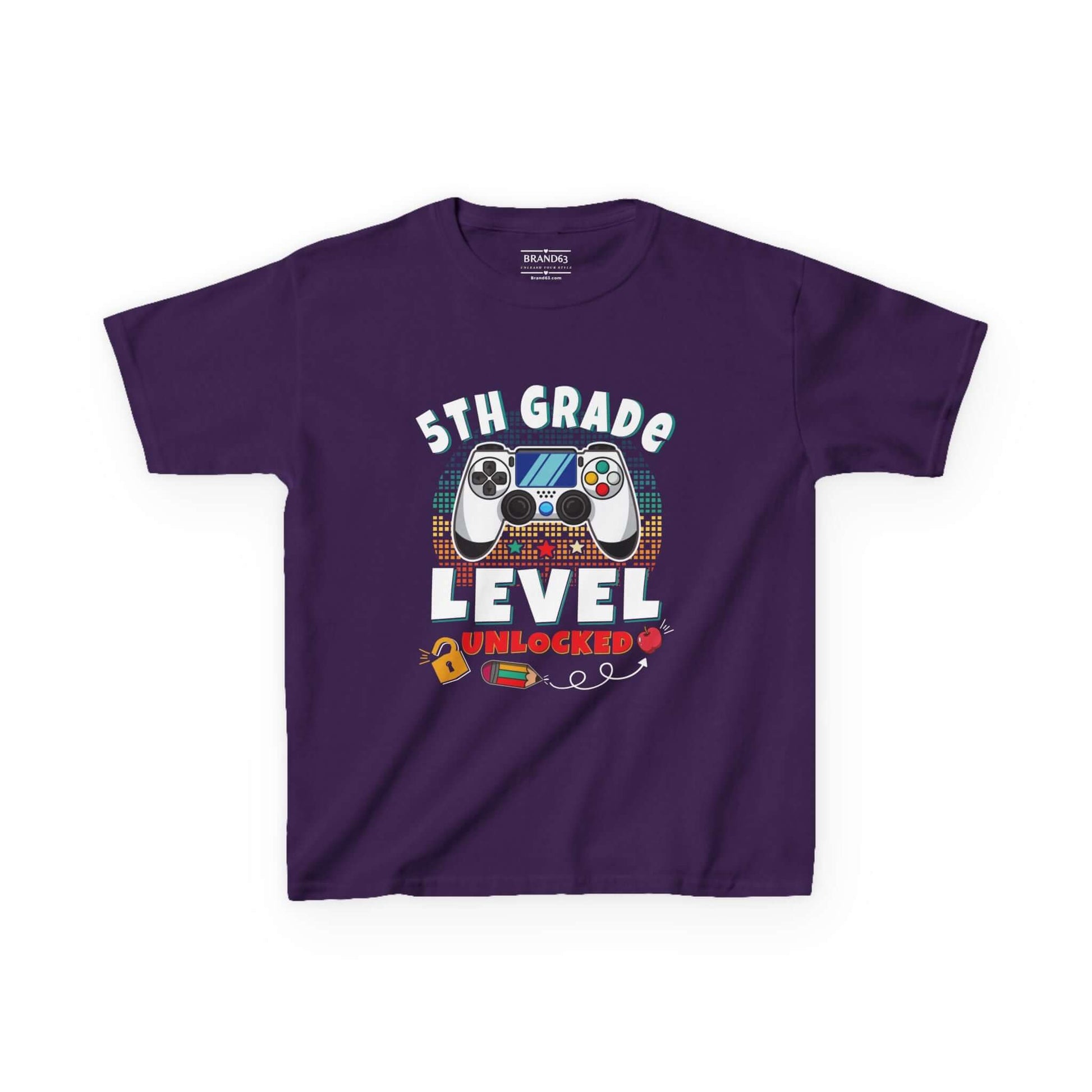 5th Grade Video Game Design Kids Tee, Brand63