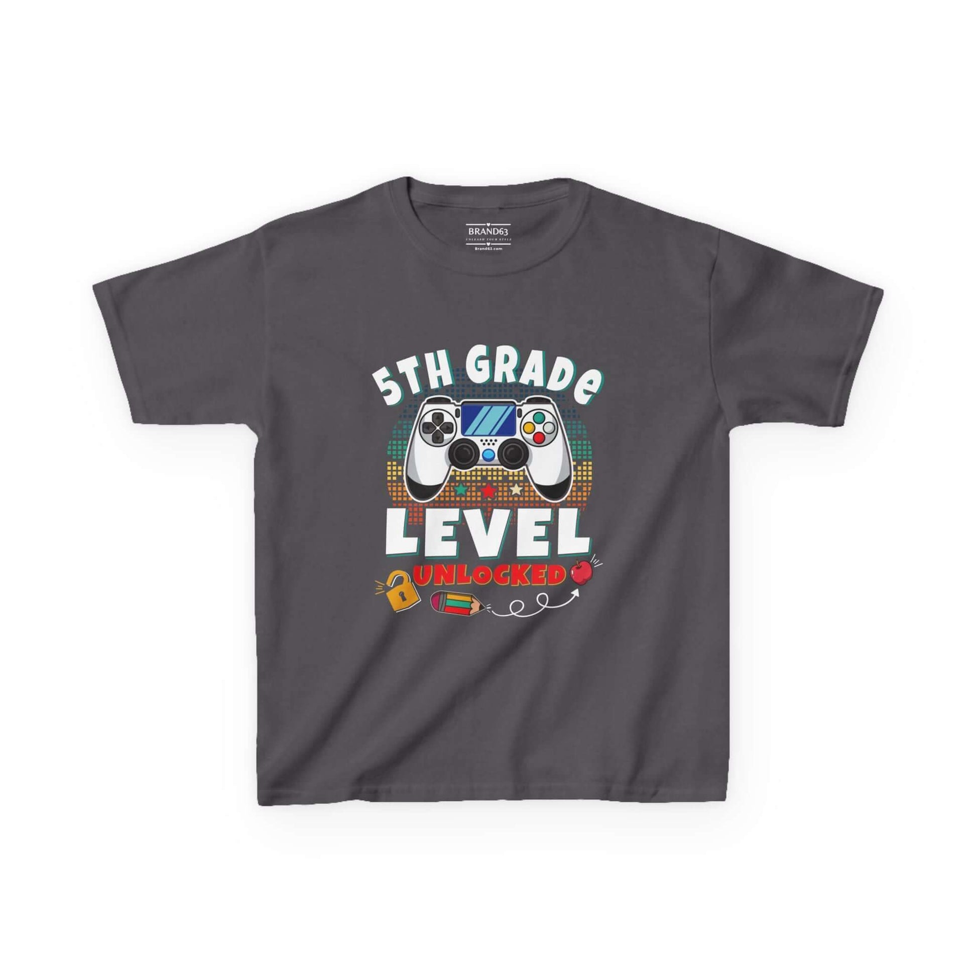 5th Grade Video Game Design Kids Tee, Brand63