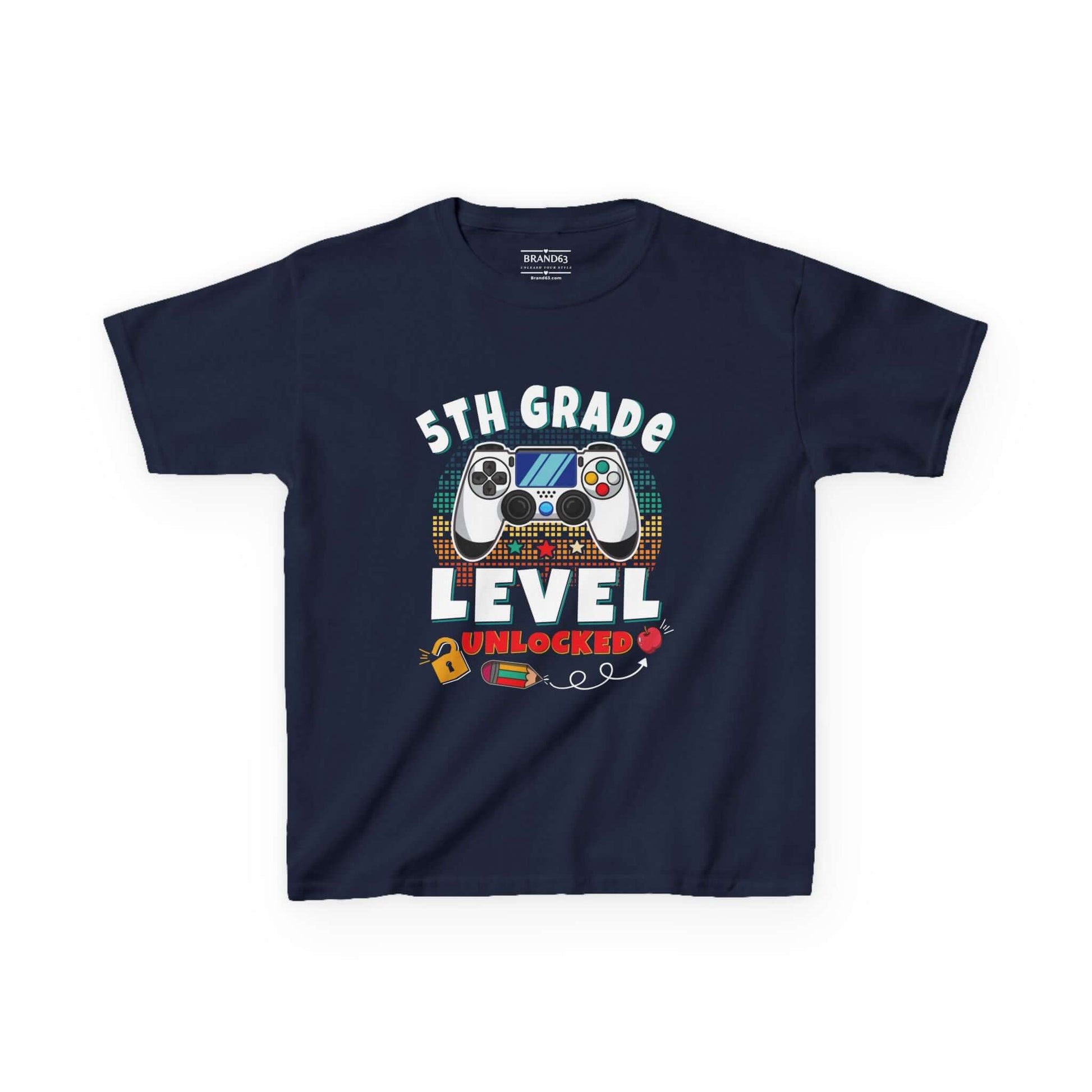 5th Grade Video Game Design Kids Tee, Brand63