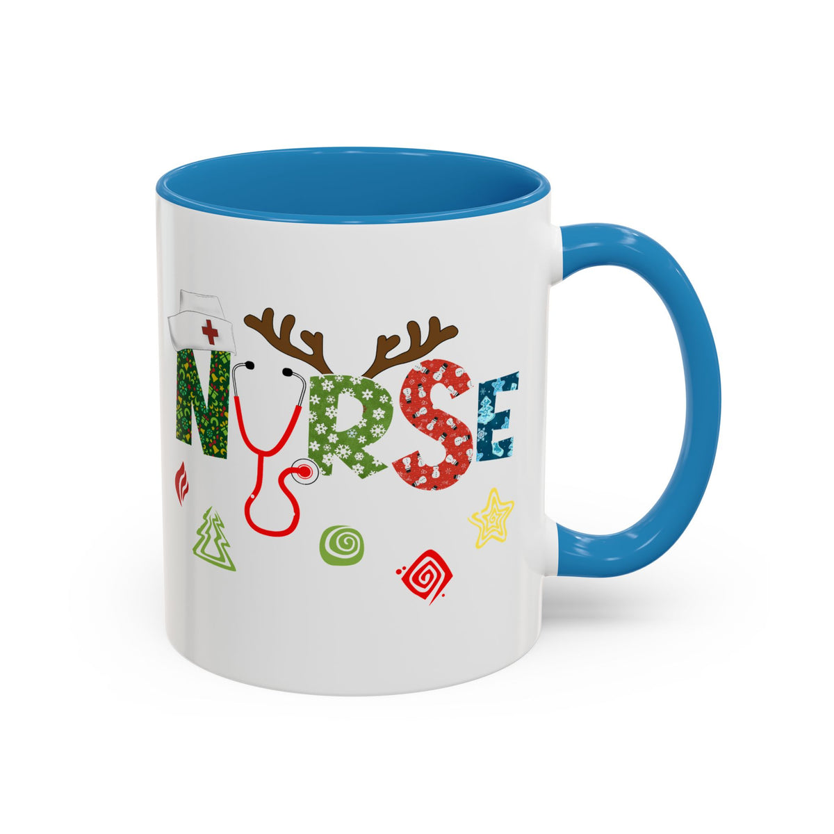 Nurse Christmas Coffee Mug