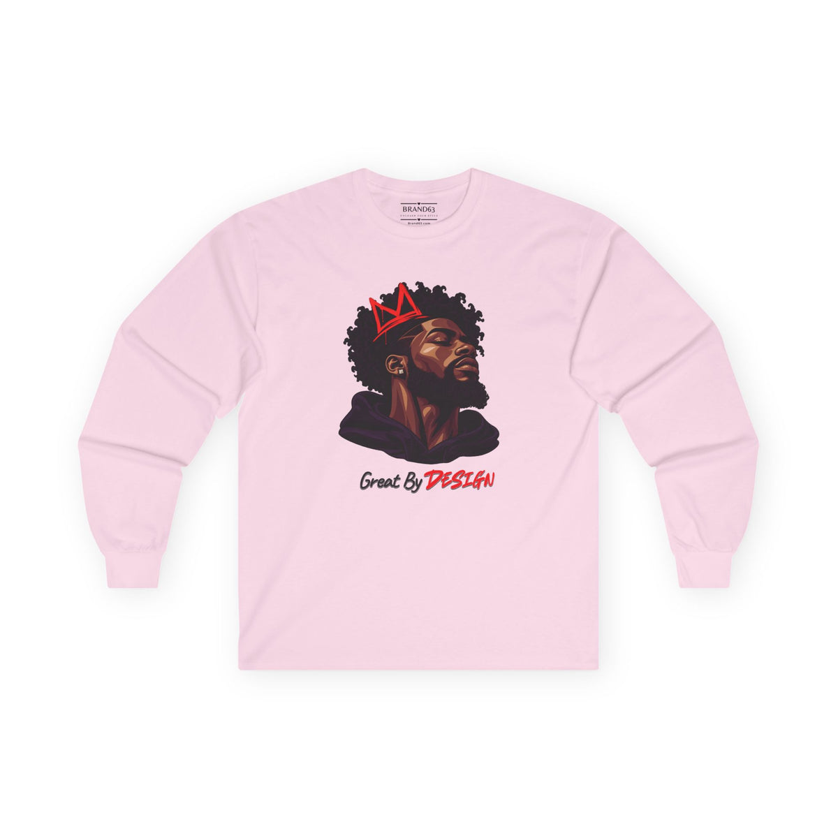 Great King Men's Graphic Long Sleeve Tee