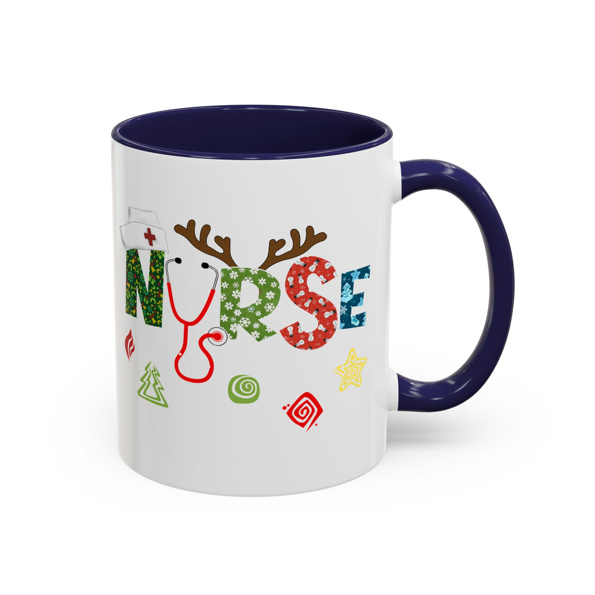 Nurse Christmas Coffee Mug