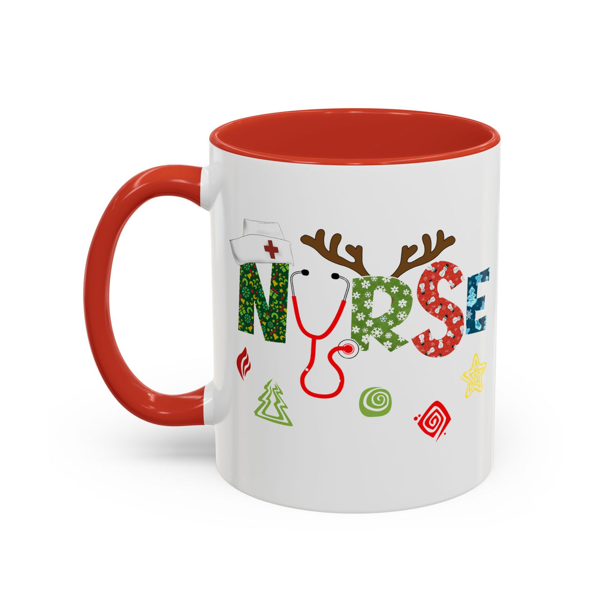 Nurse Christmas Coffee Mug