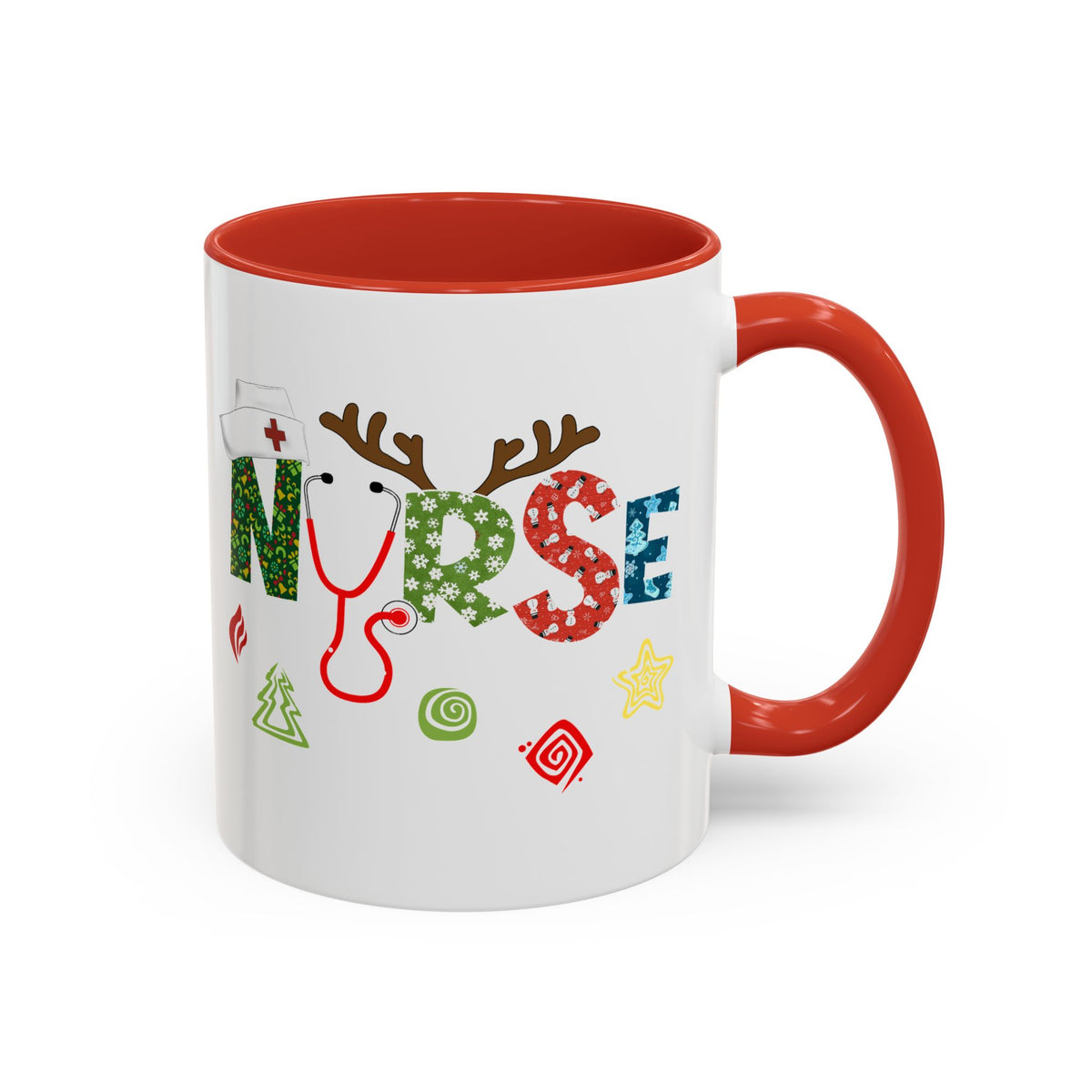 Nurse Christmas Coffee Mug