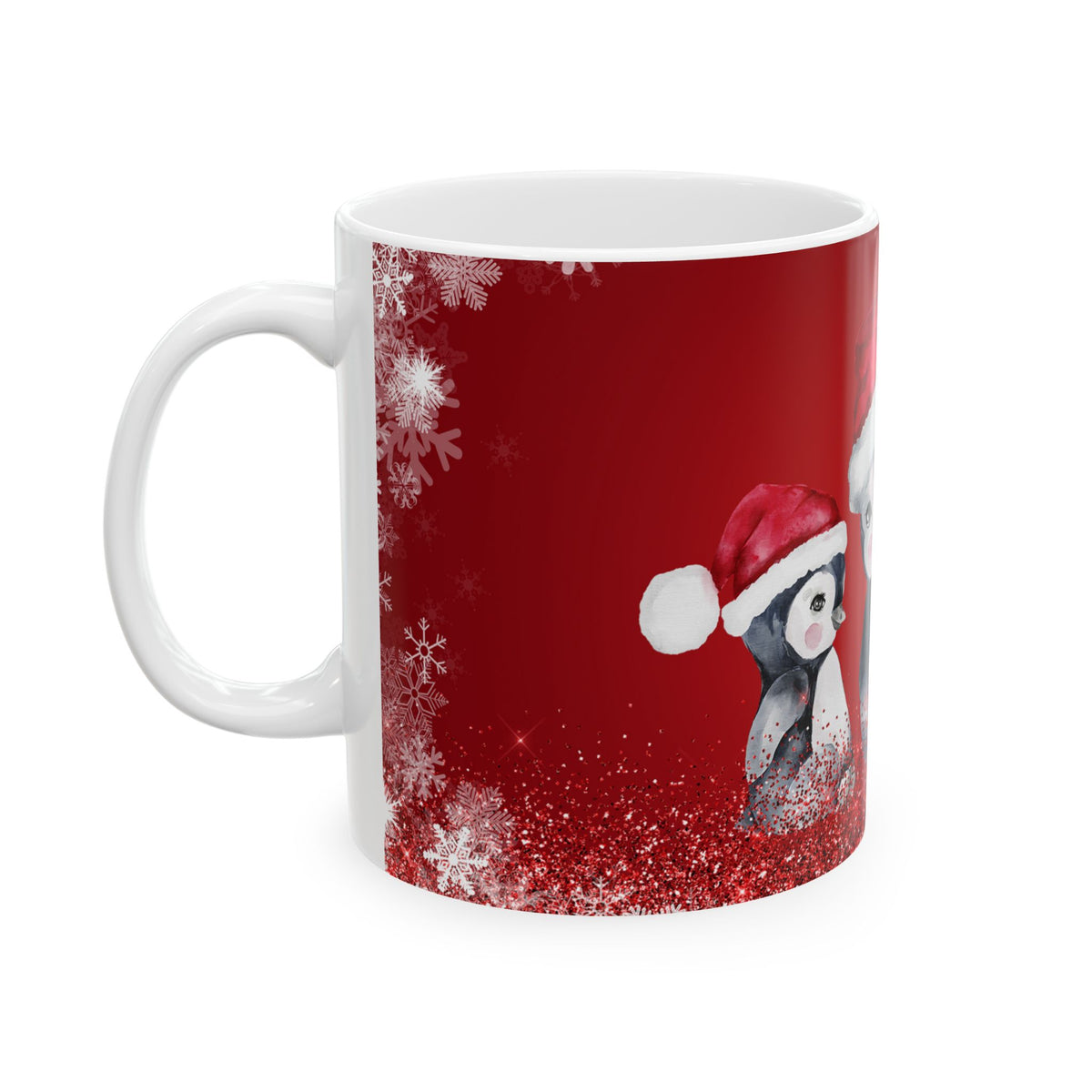 Christmas Penguin Coffee Mug  (11oz & 15oz)