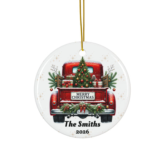 Personalized Old Fashion Christmas Ornament Set (5pcs, 10pcs)