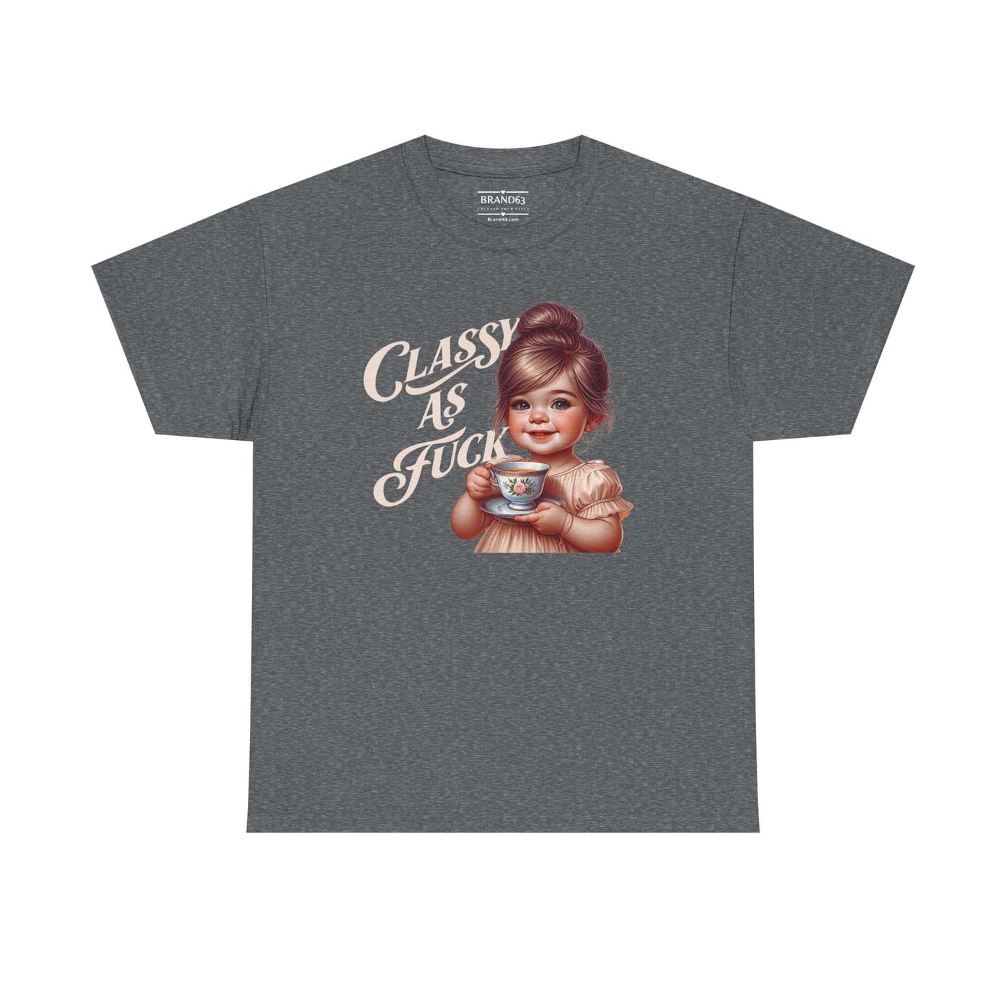 Adult Humor Classy AF Sassy T-Shirt, Brand63