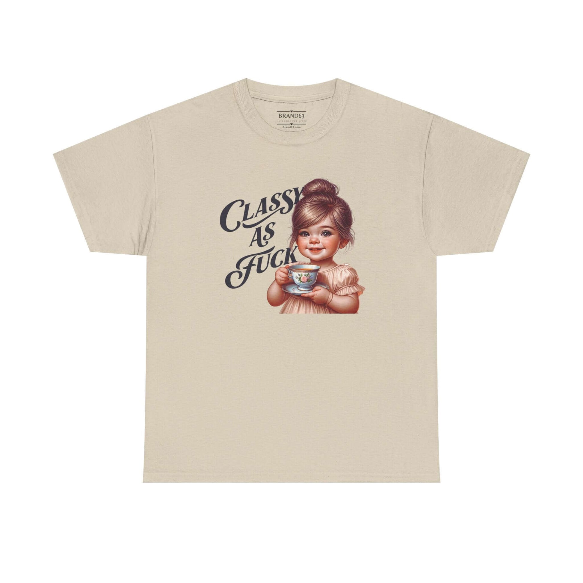 Adult Humor Classy AF Sassy T-Shirt, Brand63