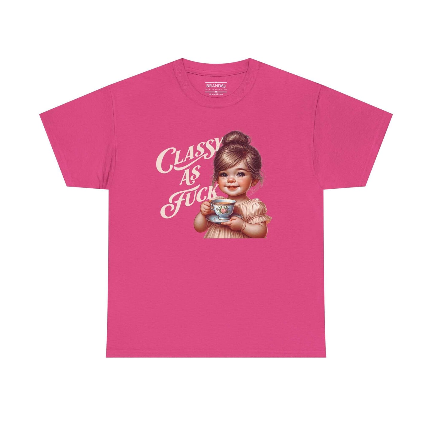 Adult Humor Classy AF Sassy T-Shirt, Brand63