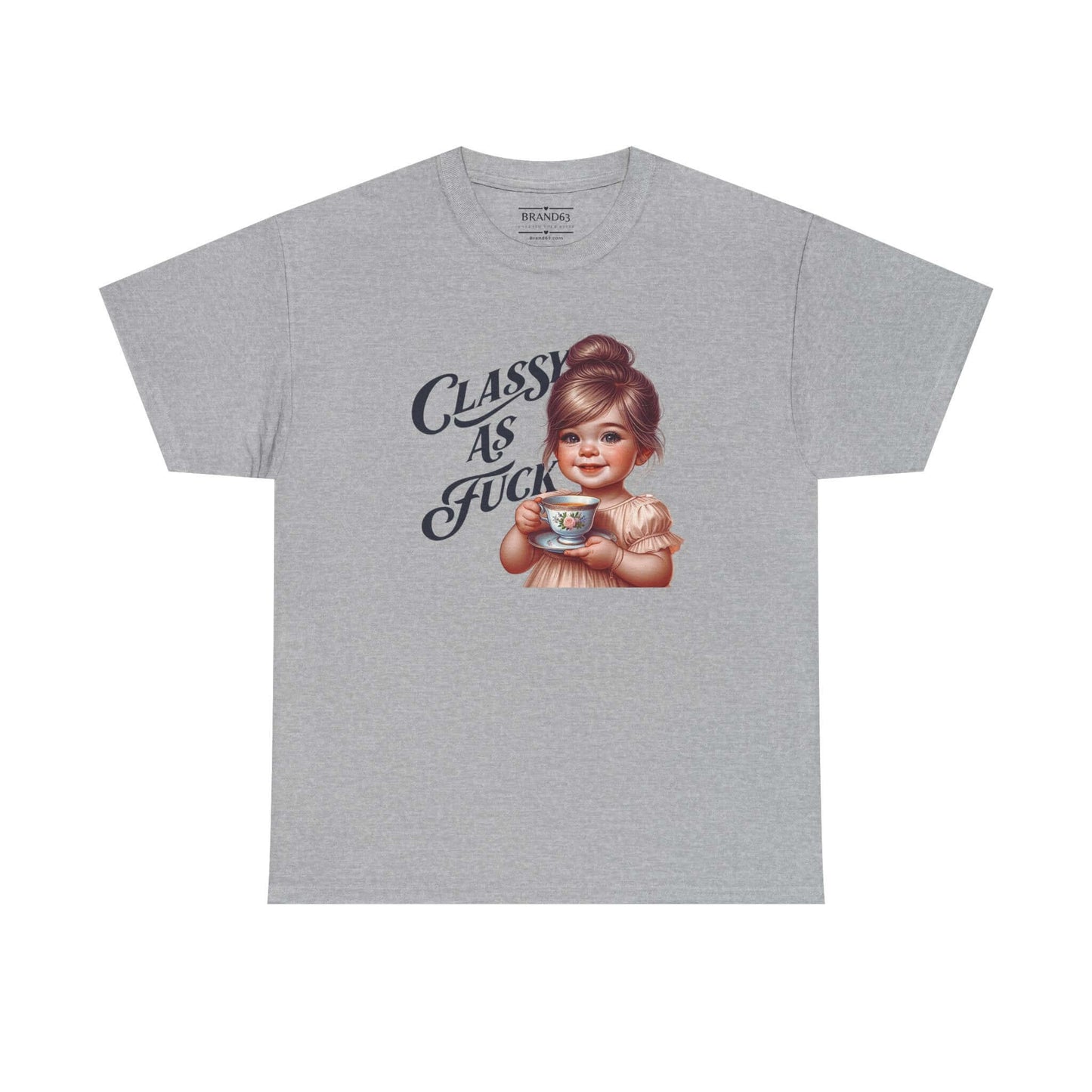 Adult Humor Classy AF Sassy T-Shirt, Brand63