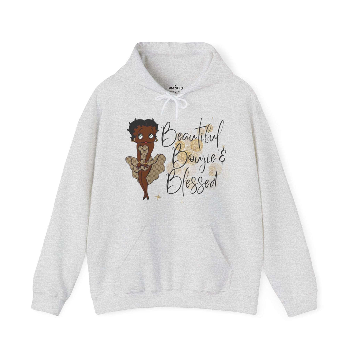 African American Betty-Boop Hoodie, Brand63