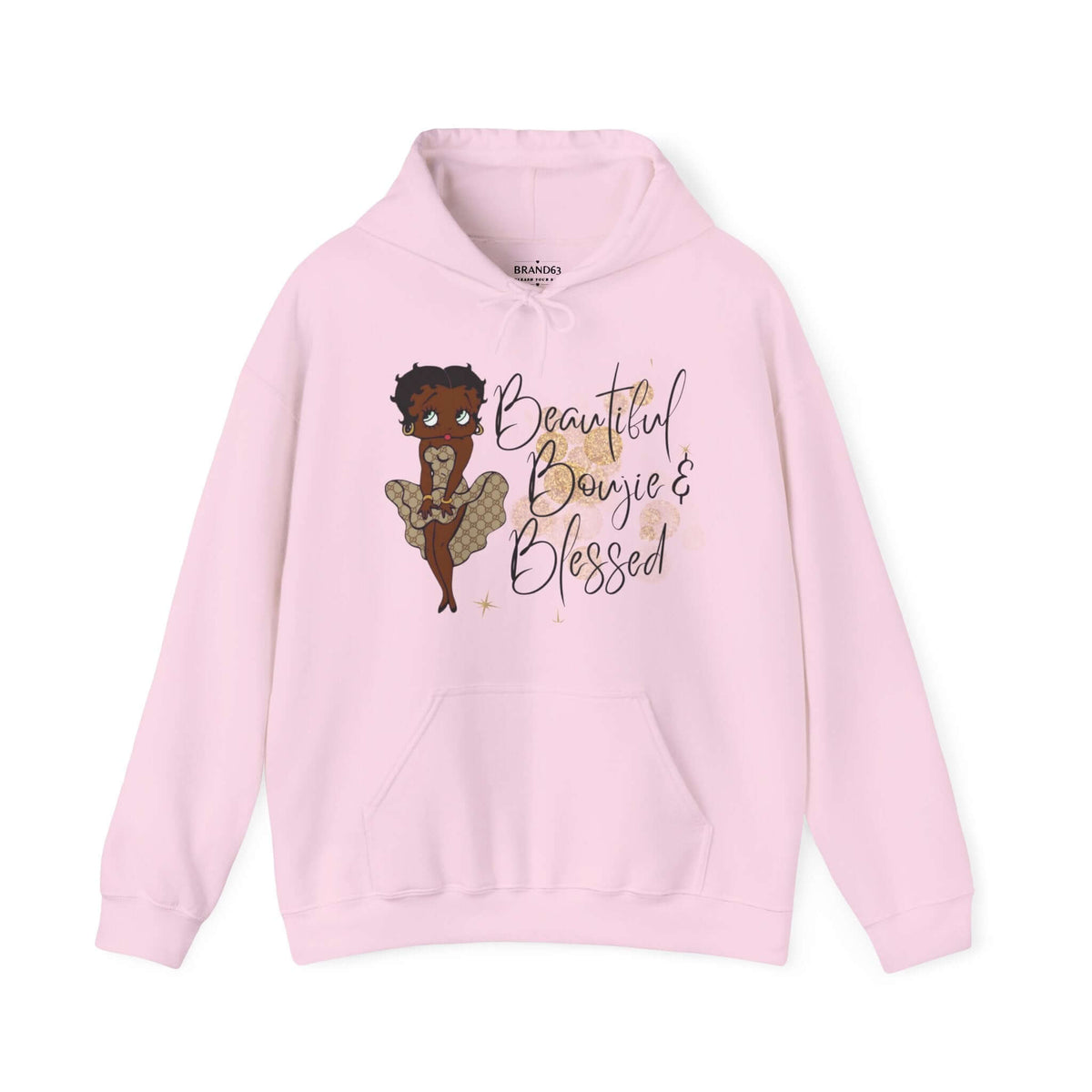 African American Betty-Boop Hoodie, Brand63