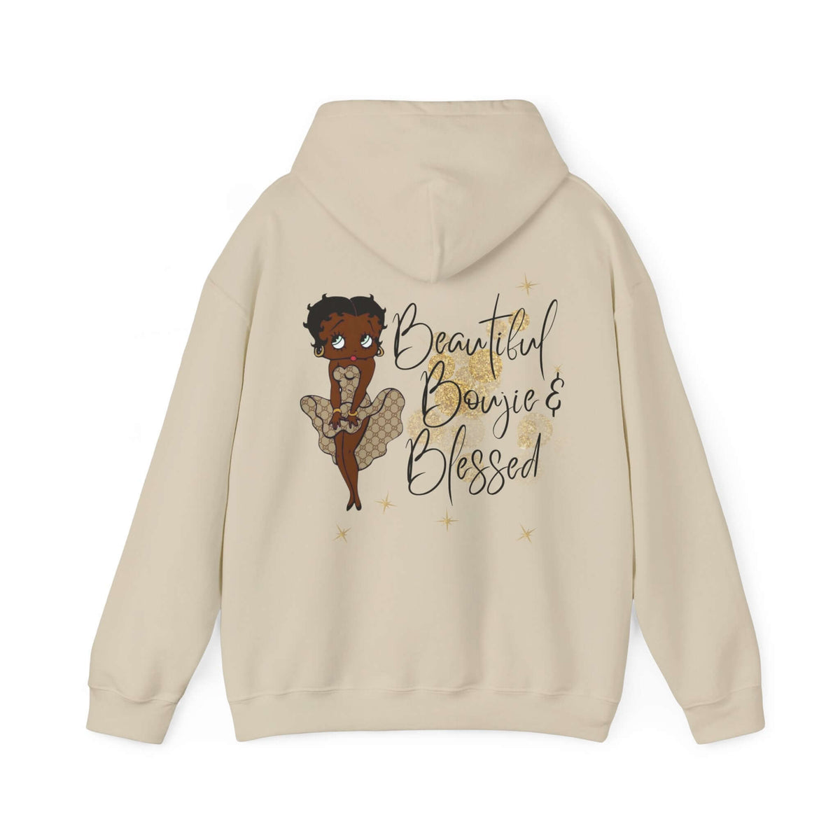 African American Betty-Boop Hoodie, Brand63