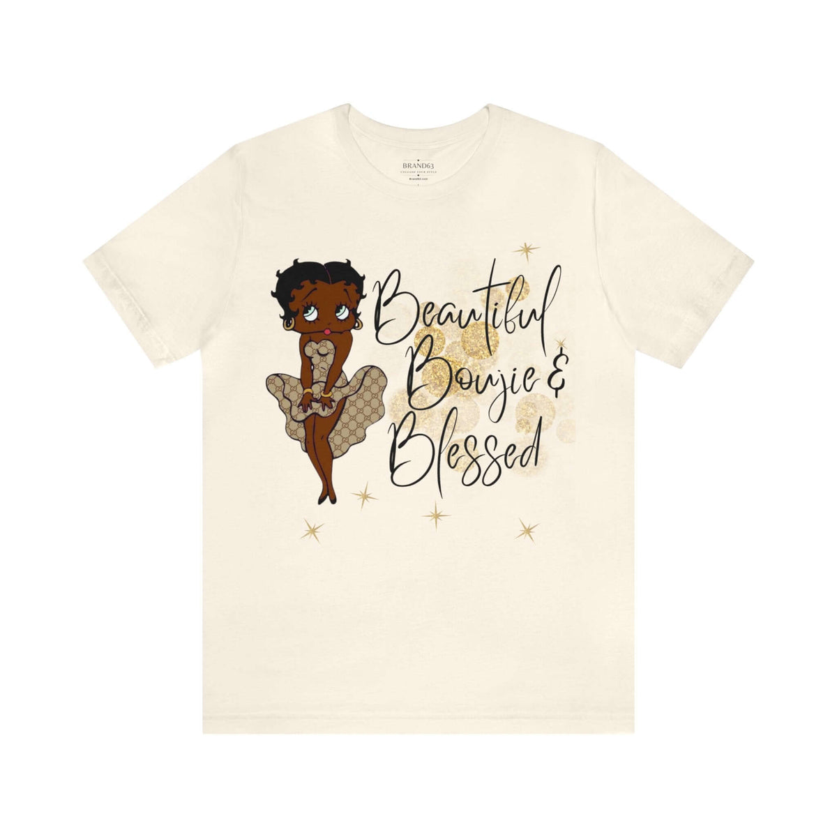 African American Betty-Boop T-Shirt, Brand63